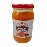 Moumachi homemade Palmyra fruit pulp glass jar front view